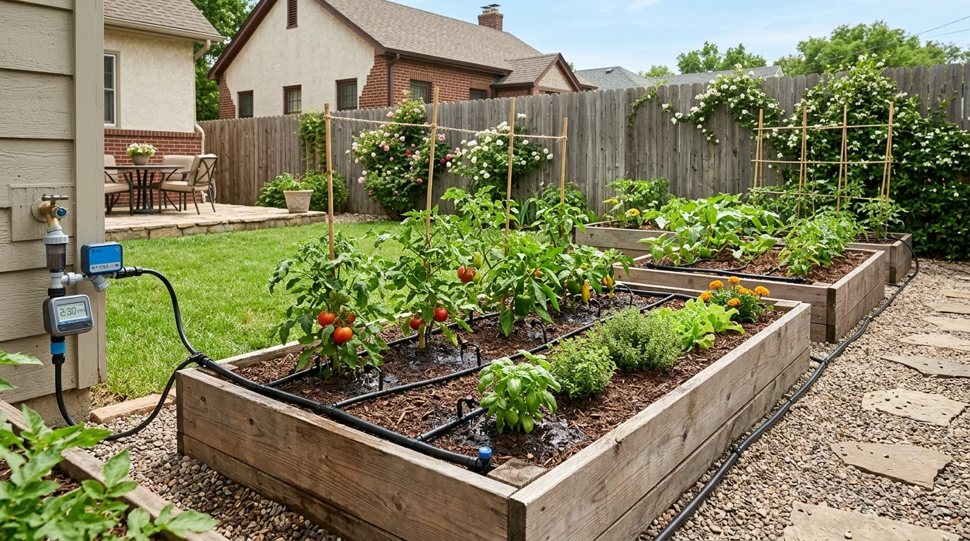 Low-Care Patio Surround